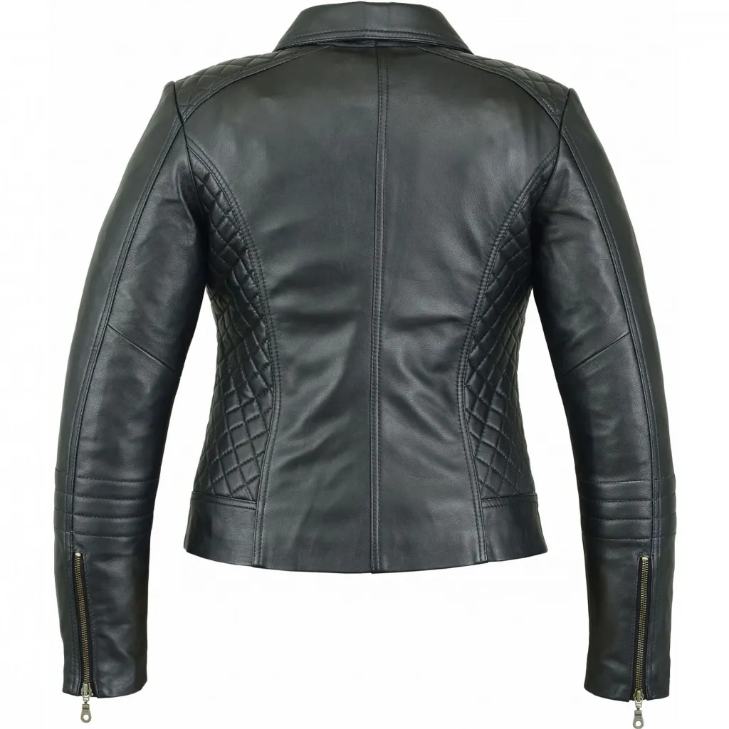 04-1908-Trend-428J-Damen-Lederjacke-Jacke-aus-Lamm-Nappa-Leder-Schwarz-Damen-Lederblazer--Lamm-Nappa-Lederjacke--Nappa--Premium-Leder--Schwarzer-Lederblazer--Farbe-Karamell--Weiches-Lederm.webp