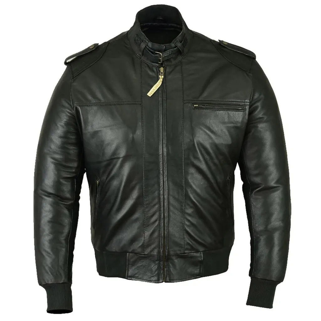 2-1511-Trend-522J-black-Herren-lederjacke--echtleder--Motorrad-Lederjacke--lederjacke--fashion--Schwarze-Lederjacken-fuer-Maenner--Jacke-aus-Lammnappa-Leder--Luxurioese-schwarze-Lederjacke.webp