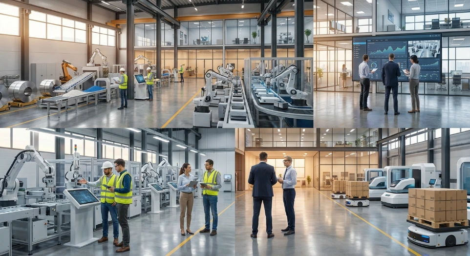 End-to-End Manufacturing Management Service