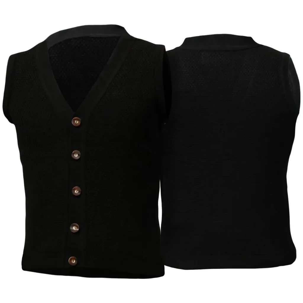 Traditional Janker Knitted Vest, Tracht Vest Janker